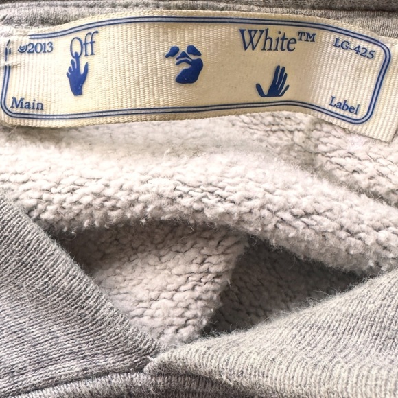 Off White FW21 Degrade Arrow Virgil Abloh Hoodie - Picture 5 of 6